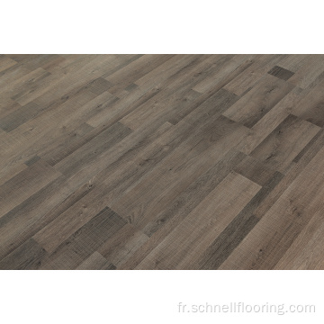 Revêtement de sol LVT en bois gaufré Easy Click de haute qualité